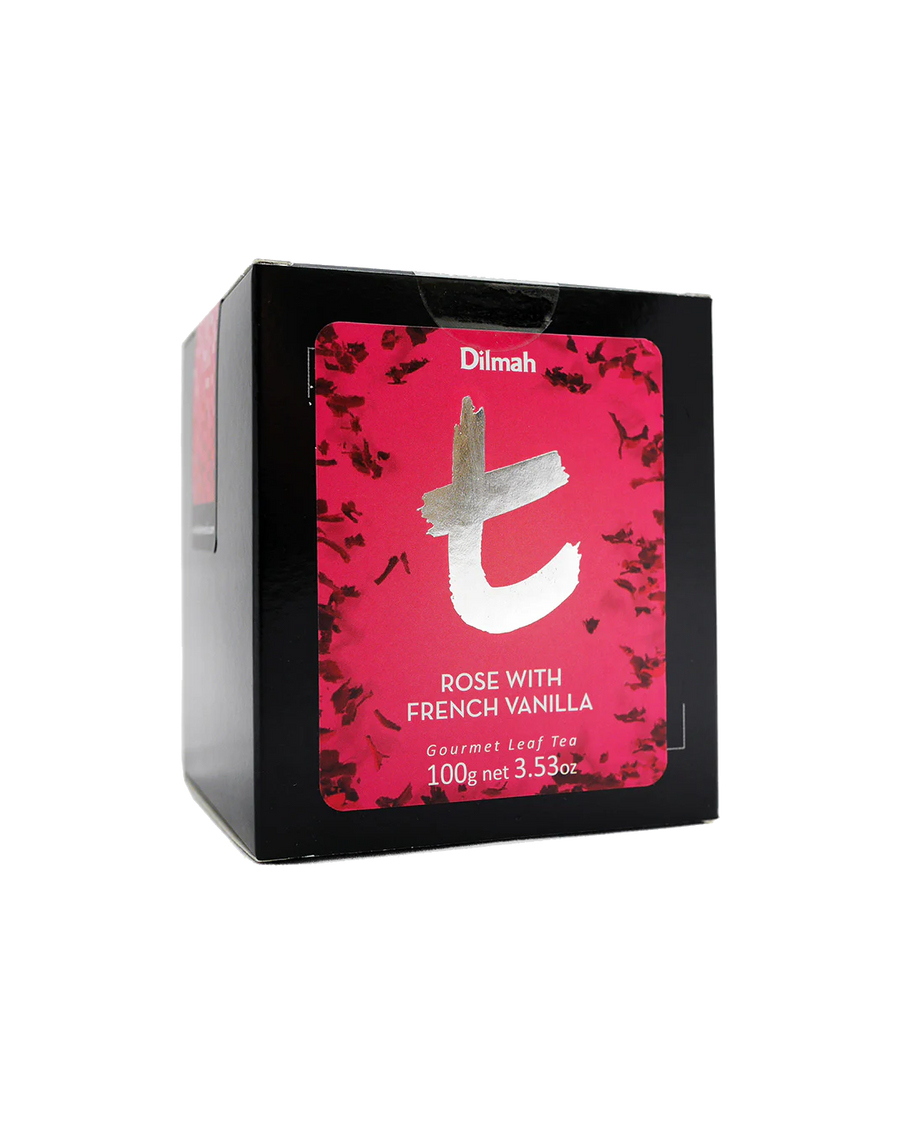 t-Series Refill Box Rose with Vanilla 100g Loose Leaf Tea