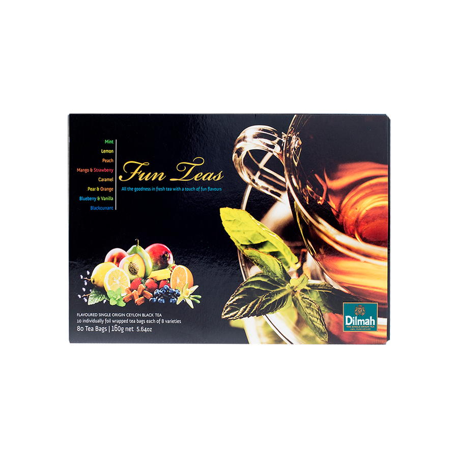 Flavoured Tea Gift Pack 80 Sachets