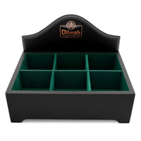 Dilmah Standard Black Presenter Tray - 6 Slots