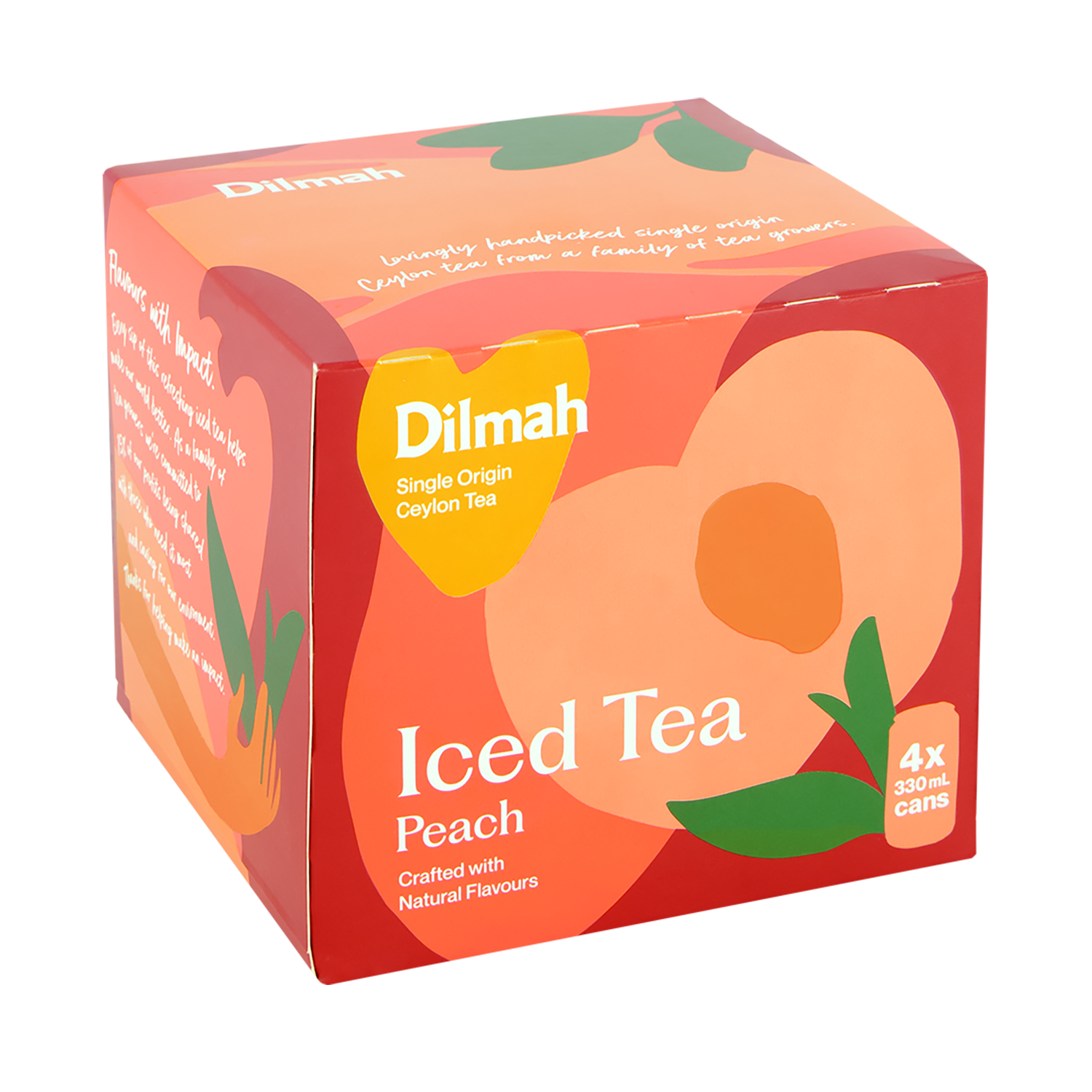 Dilmah Iced Tea Peach 4 Pack INN