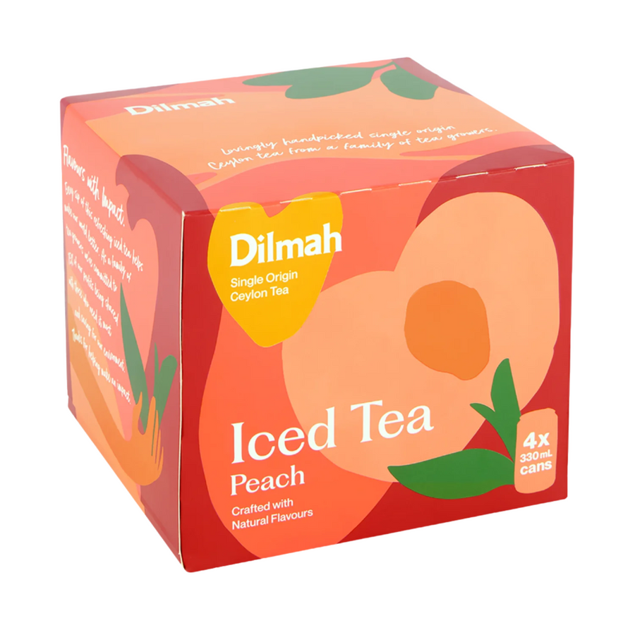 Dilmah Iced Tea Peach 4 Pack INN