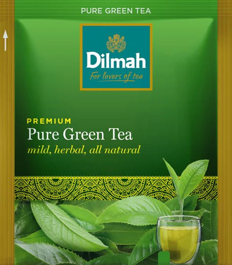 Pure Green Tea-20 Individually Wrapped Tea Bags