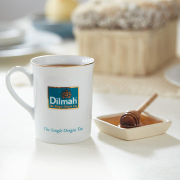 Dilmah Gold Rimmed Porcelain Mug 250ml