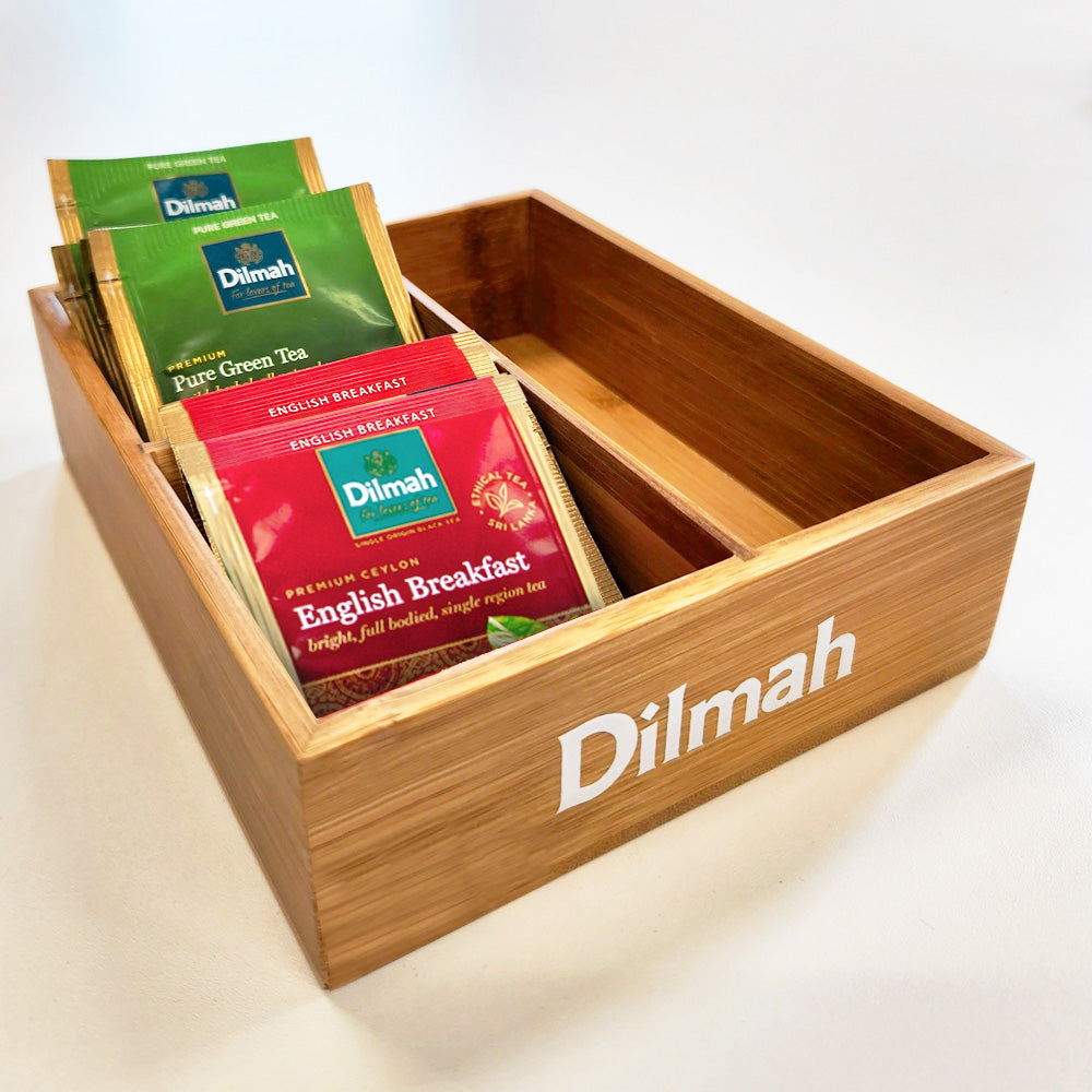Dilmah Standard Open Presenter - 2 Slots With Milk & Sugar Slots