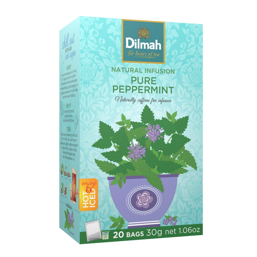 Pure Peppermint Infusion 20 Tea Bags With Tag