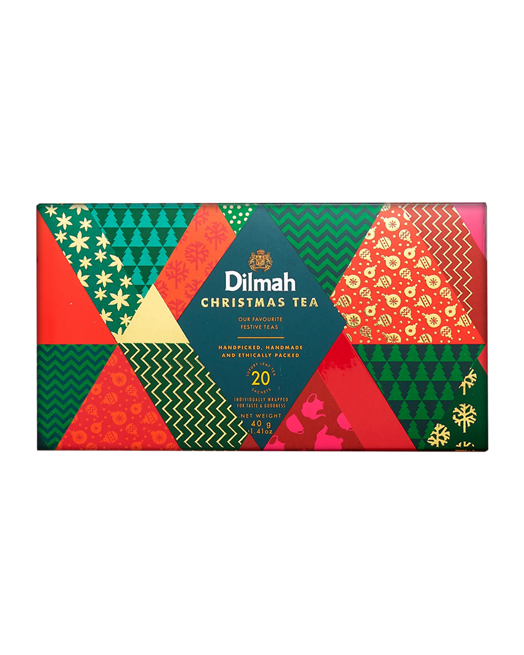 Silver Jubilee Christmas Tea Gift Pack 20 Sachets