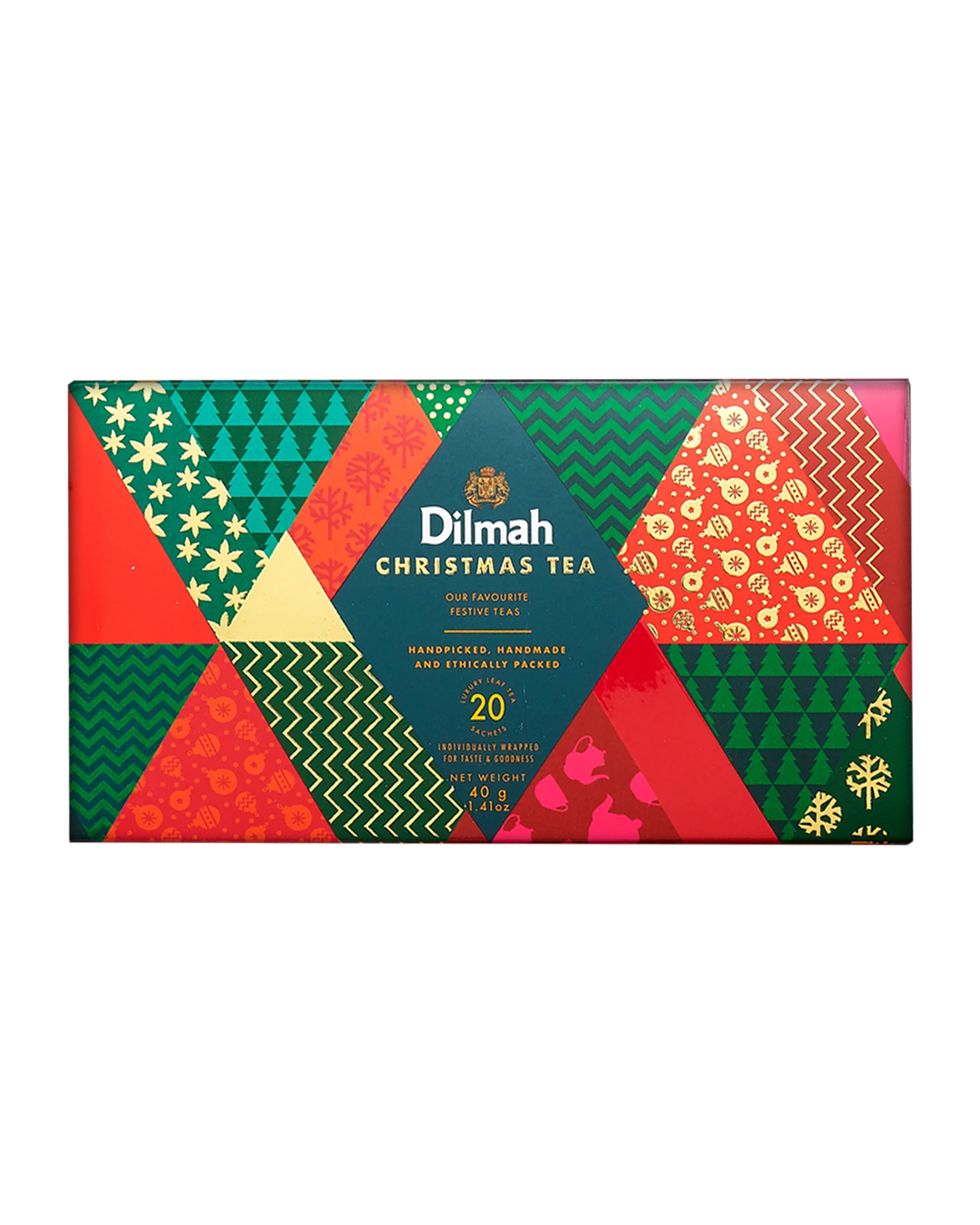 Silver Jubilee Christmas Tea Gift Pack 20 Sachets