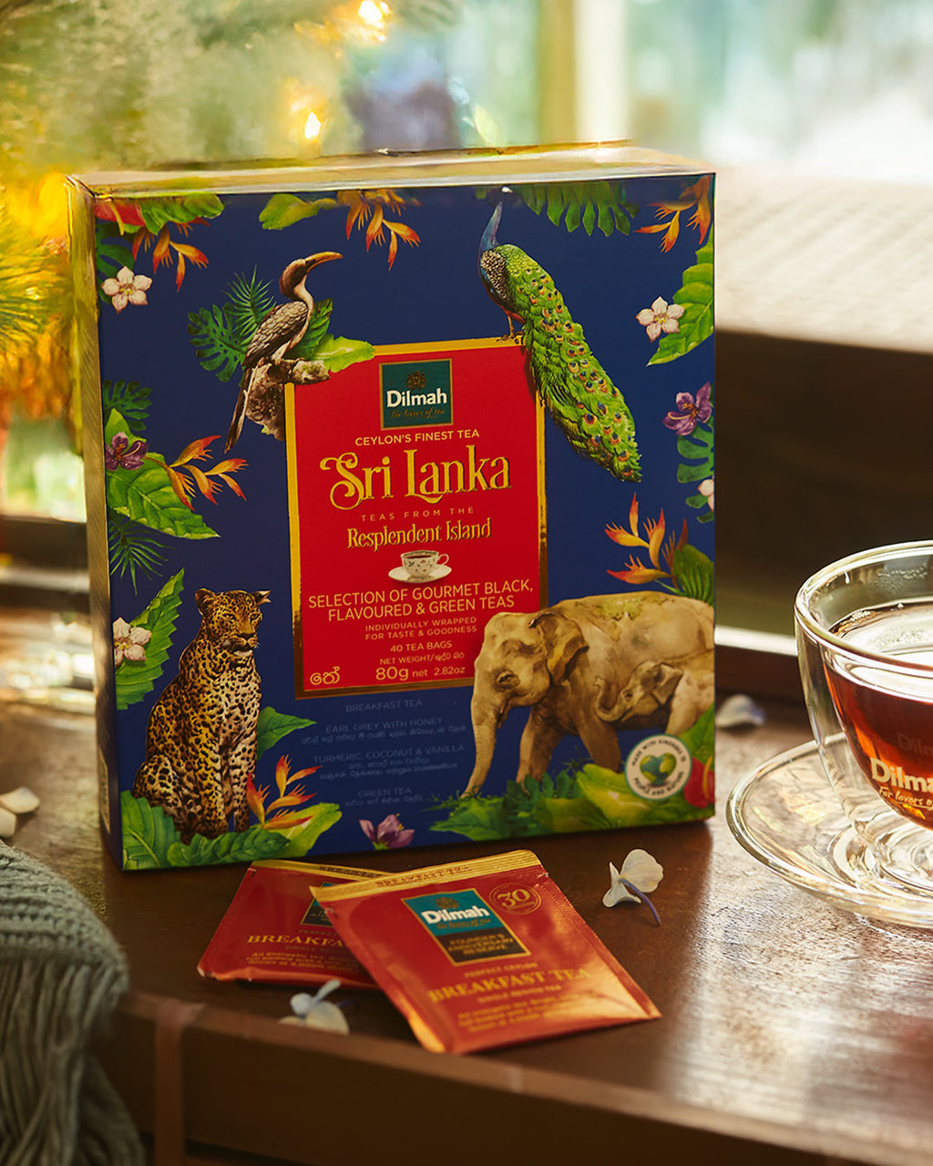 Resplendent Island Ceylon Tea Gift Pack 40 Sachets