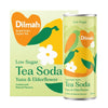 Low Sugar Yuzu & Elderflower Tea Soda Cans 4 x 250mL