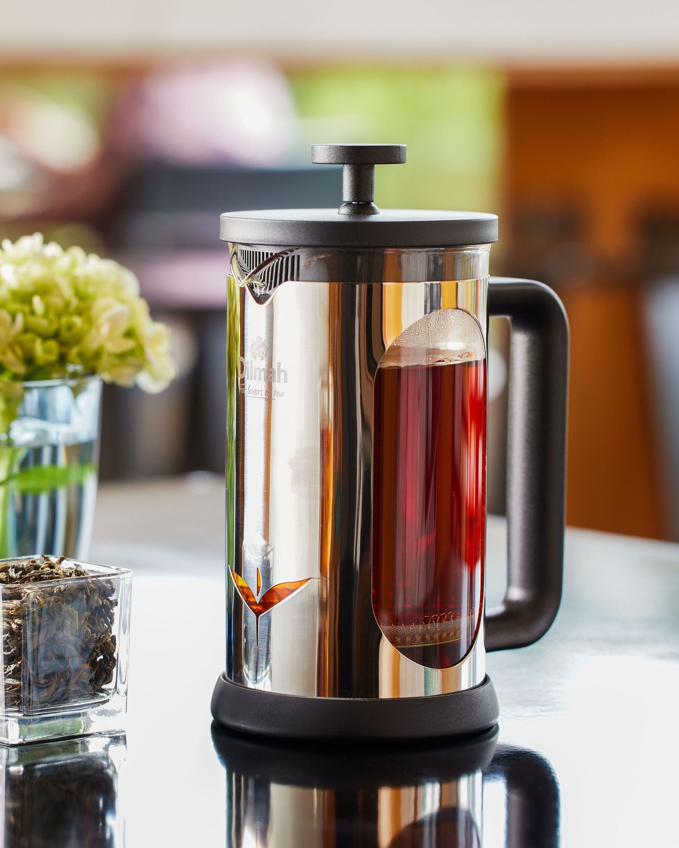 Dilmah Tea Plunger 600mL- Silver