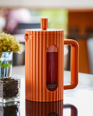 Dilmah Tea Plunger 600mL - Orange