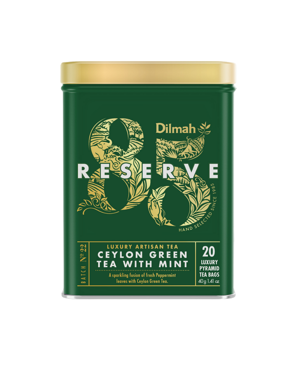 85 Reserve Green Tea with Mint 20 Teabags