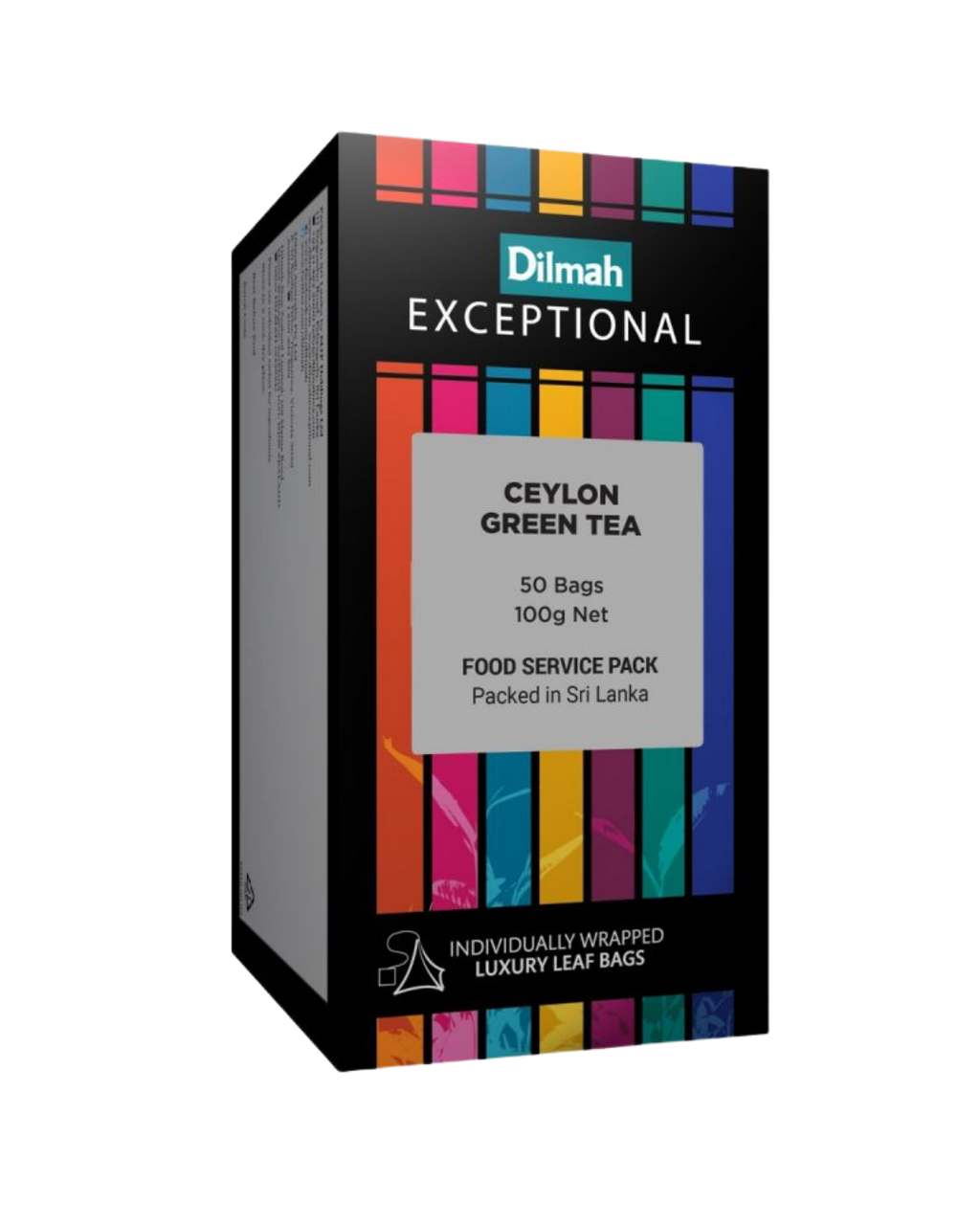 Exceptional Ceylon Green Tea 50 Enveloped Tea Bags