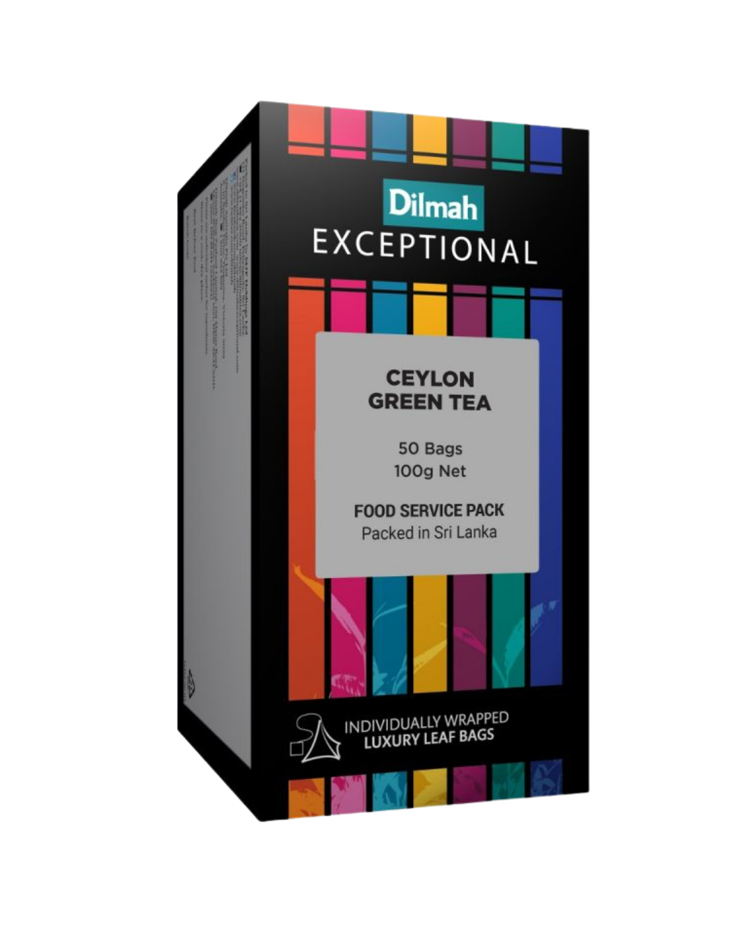 Exceptional Ceylon Green Tea 50 Enveloped Tea Bags