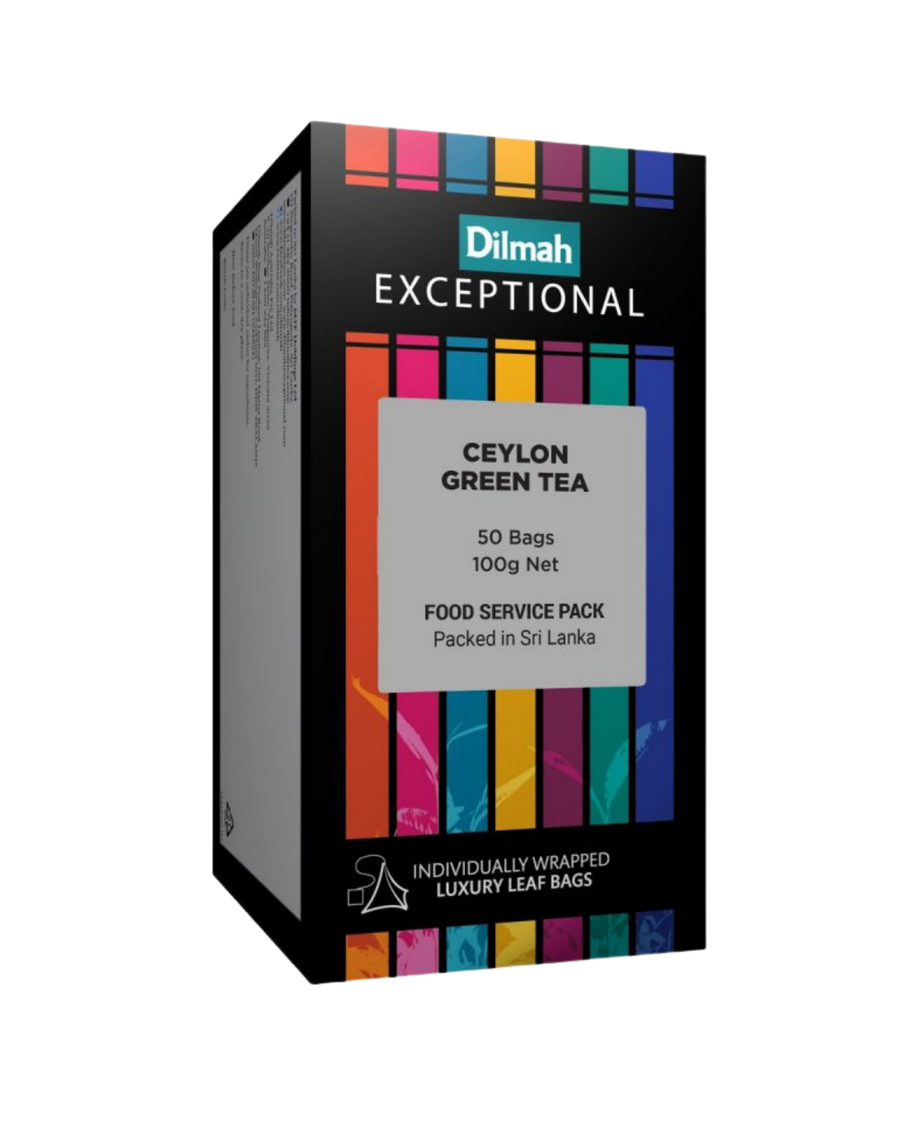 Exceptional Ceylon Green Tea 50 Enveloped Tea Bags