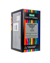 Exceptional Peppermint Leaves With Ceylon Cinnamon 50 Enveloped Tea Bags