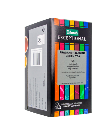 Exceptional Fragrant Jasmine Green Tea 50 Sachets