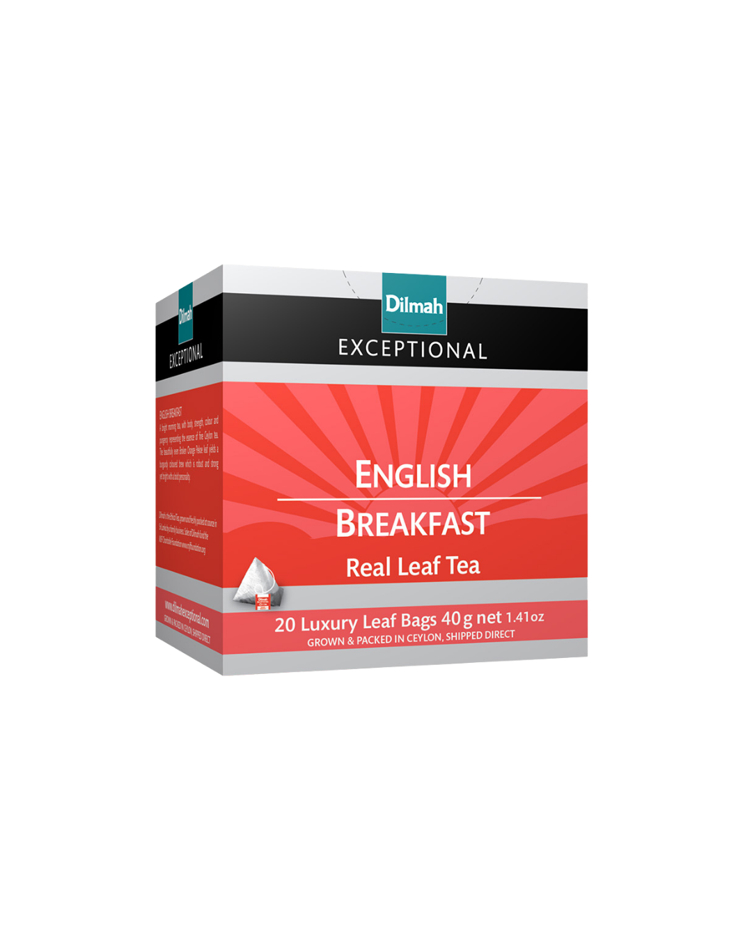 Exceptional English Breakfast Tea 20 Tea Bags