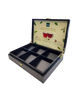 Exceptional Empty Black Presenter Box - 6 Slanted Slots