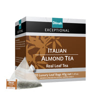 EXCEPTIONAL Italian Almond Tea 20 Pyramid Tea Bags