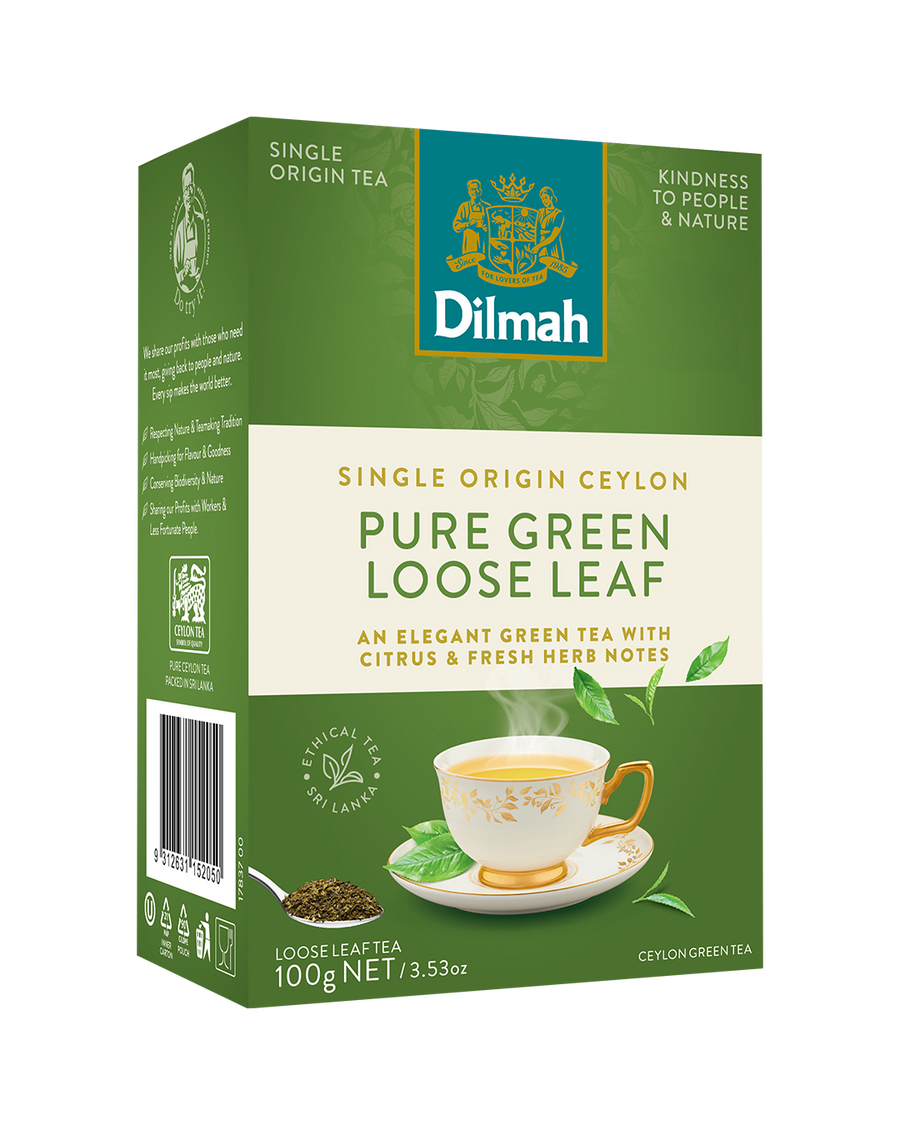 Ceylon Pure Green 100g Loose Leaf Tea