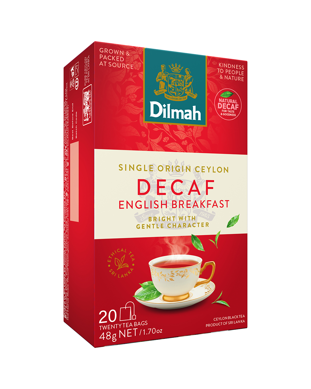 Decaffeinated English Breakfast Tea 20 Tea Bags