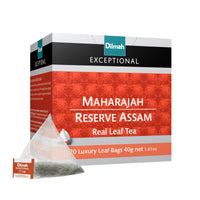 Exceptional Maharajah Reserve Assam 20 Pyramid Tea Bags