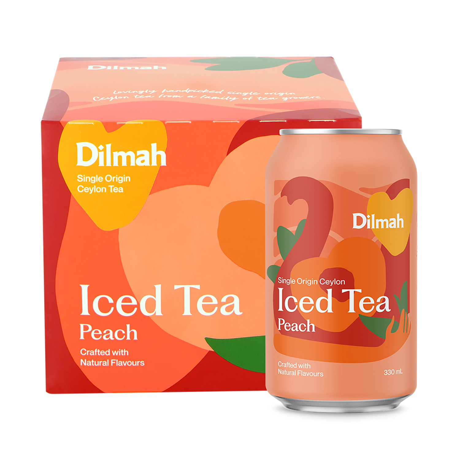 Dilmah Iced Tea Peach 4 Pack INN