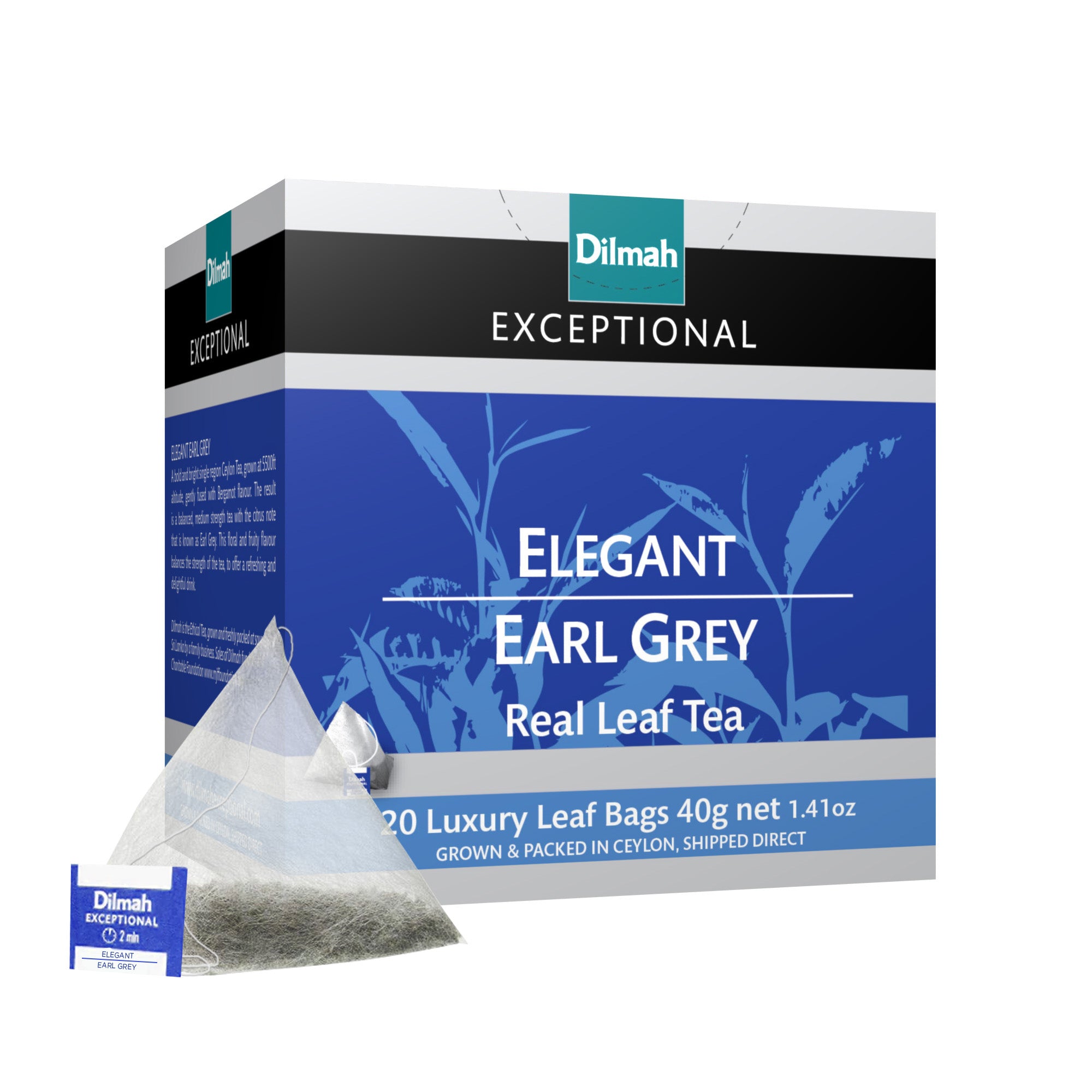 Exceptional Elegant Earl Grey 20 Tea Bags