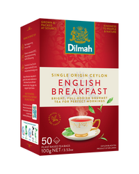 English Breakfast 50 Tagless Tea Bag