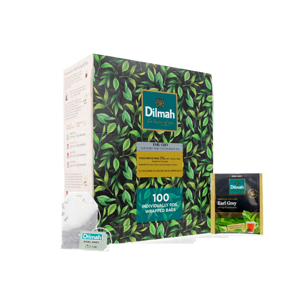 Gourmet Earl Grey Tea 100 Enveloped Tea Bags