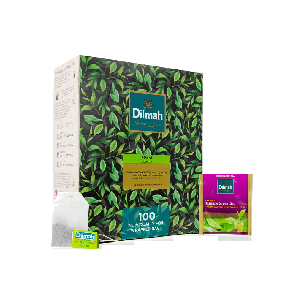 Green tea with Jasmine Petals 100 Sachets