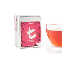 t-Series Tin Rose with French Vanilla 100g Loose Leaf Tea