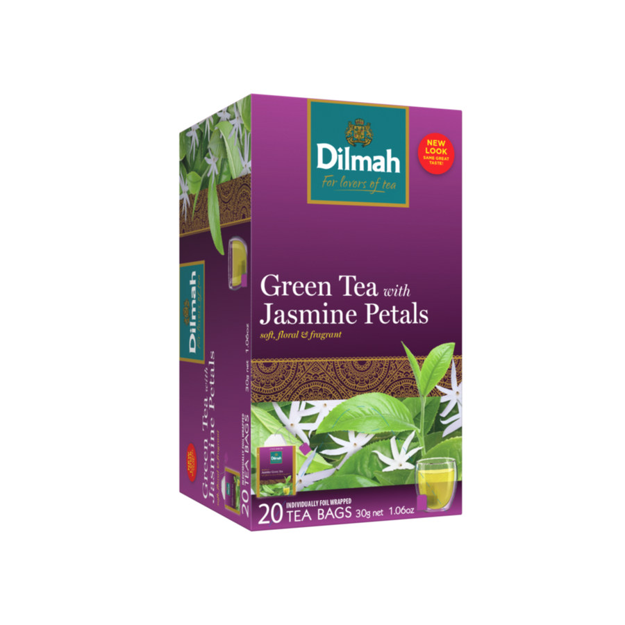 Green Tea with Jasmine Petals 20 Sachets