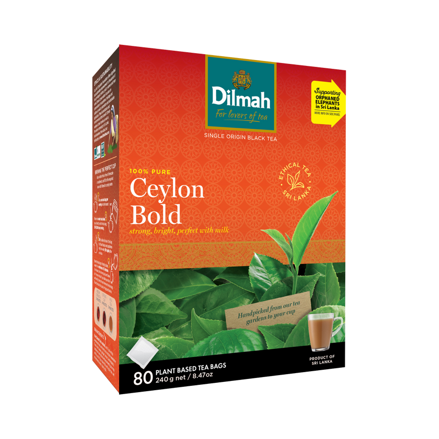 Premium Ceylon Bold 80 Tagless Tea Bags