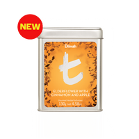 t Series Tin Elderflower with Apple & Cinnamon 130g Loose Leaf Tea