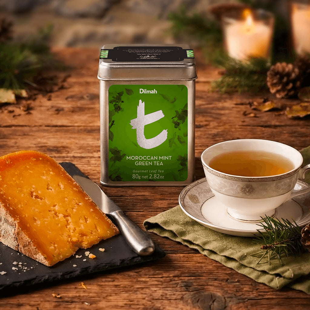 t-Series Tin Moroccan Mint Green Tea 80g Loose Leaf Tea