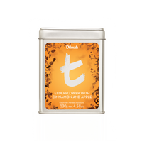 t Series Tin Elderflower with Apple & Cinnamon 130g Loose Leaf Tea