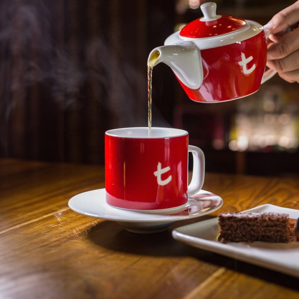t-Series Teapot Cherry Red