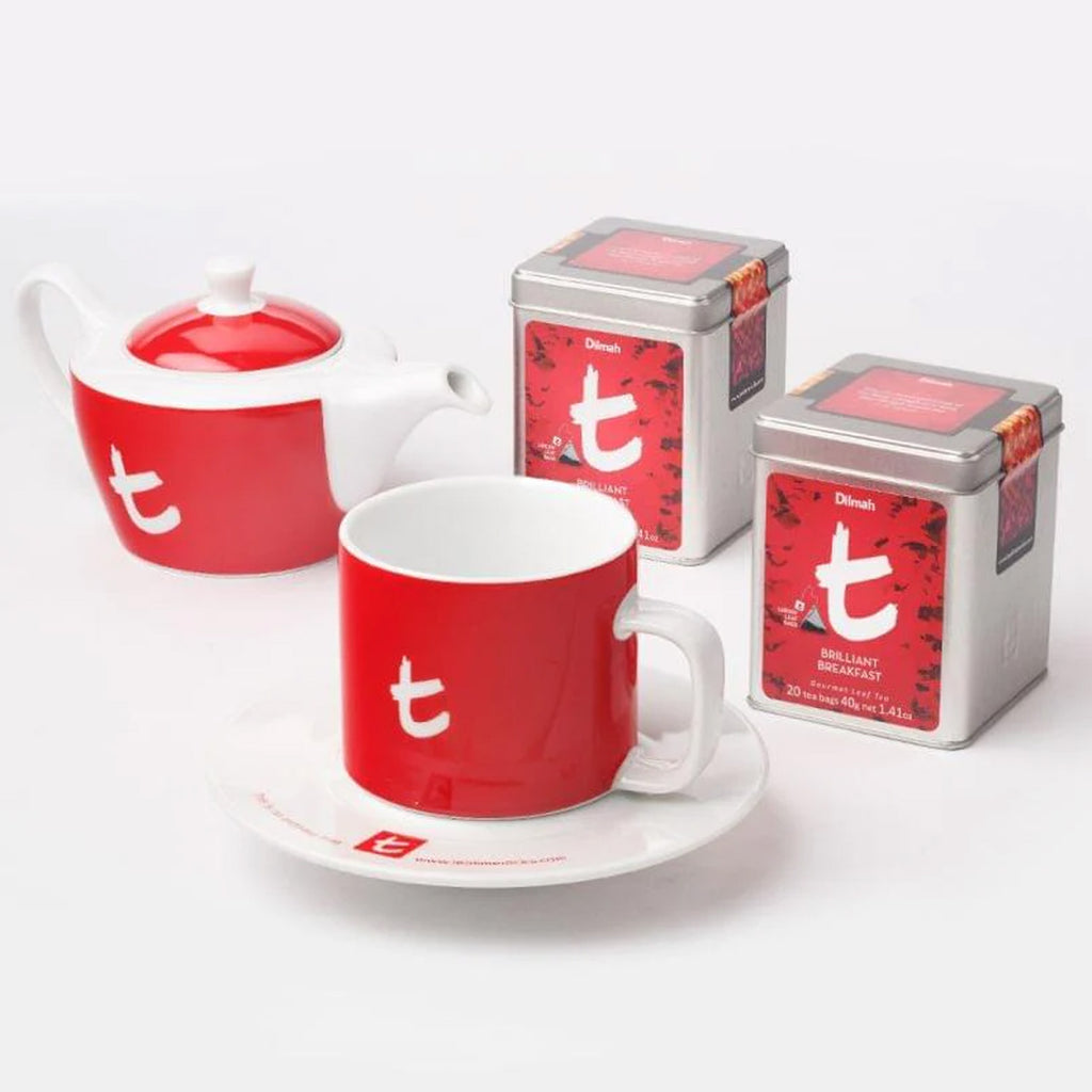 t-Series Teapot Cherry Red