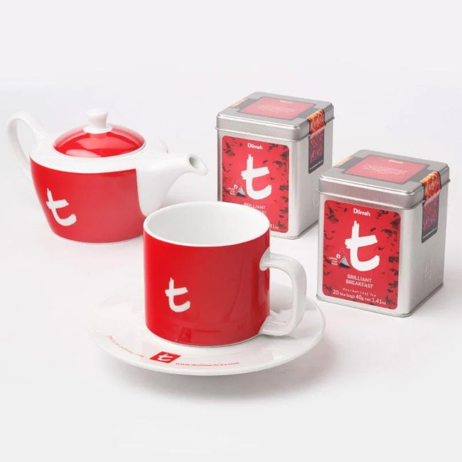t-Series Teapot Cherry Red