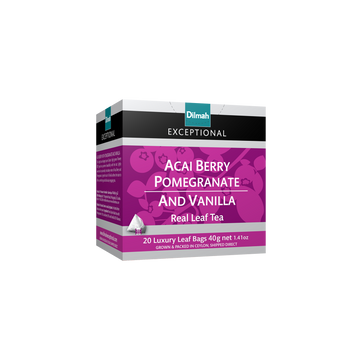 Exceptional Acai Berry, Pomegranate and Vanilla Tea 20 Tea Bags