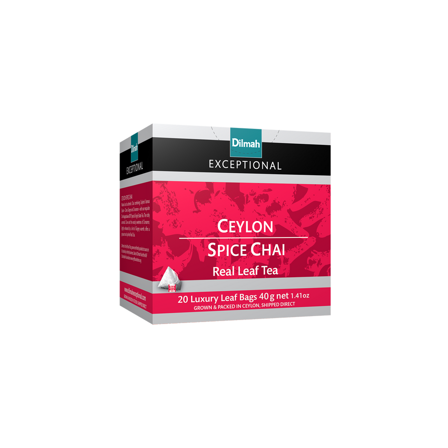 Exceptional Ceylon Spice Chai 20 Tea Bags