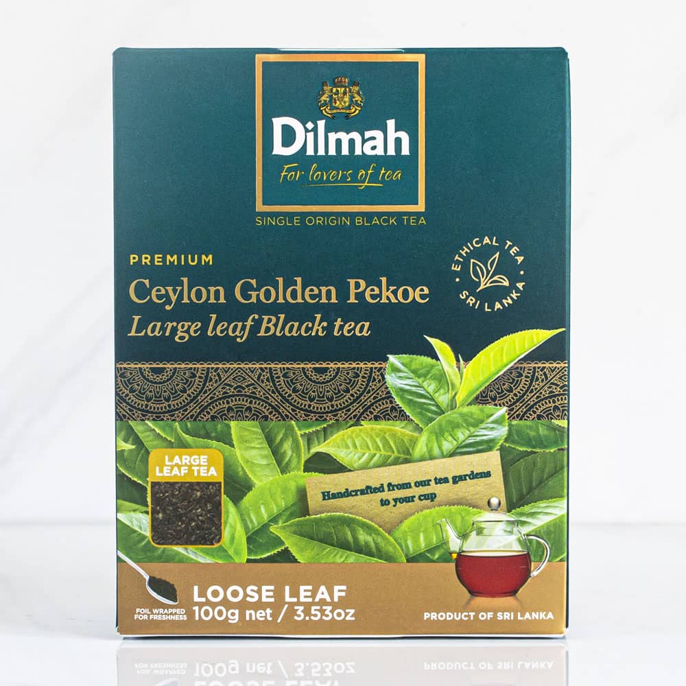 Premium Ceylon Golden Pekoe Large Leaf Black Tea-100g Loose Leaf