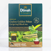 Premium Ceylon Golden Pekoe Large Leaf Black Tea-100g Loose Leaf