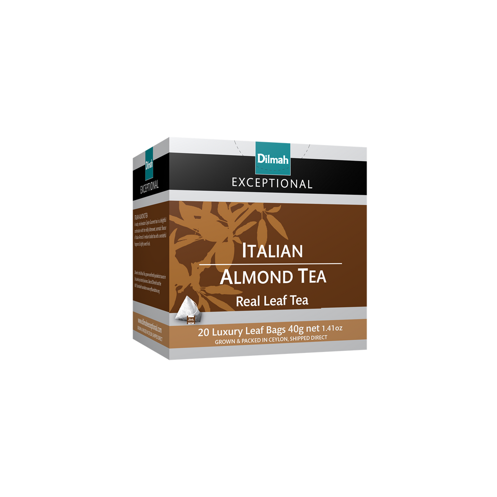 EXCEPTIONAL Italian Almond Tea 20 Pyramid Tea Bags