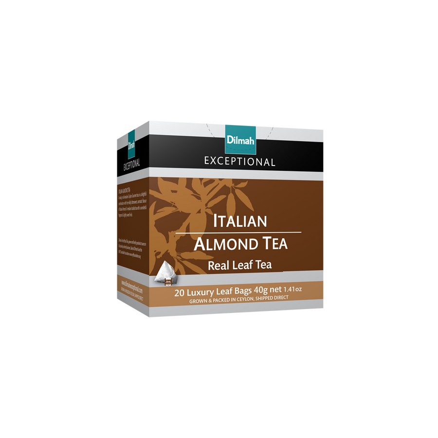 EXCEPTIONAL Italian Almond Tea 20 Pyramid Tea Bags