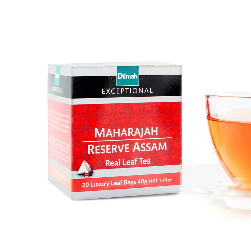 Exceptional Maharajah Reserve Assam 20 Pyramid Tea Bags