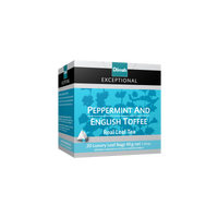 Exceptional Peppermint & English Toffee Ceylon Black Tea-20 Luxury Leaf Tea Bags