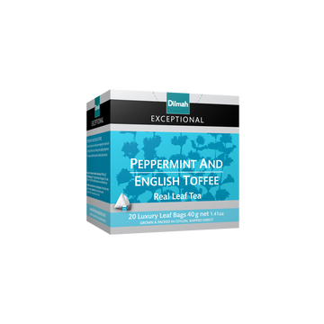 Exceptional Peppermint & English Toffee Ceylon Black Tea 20 Tea Bags